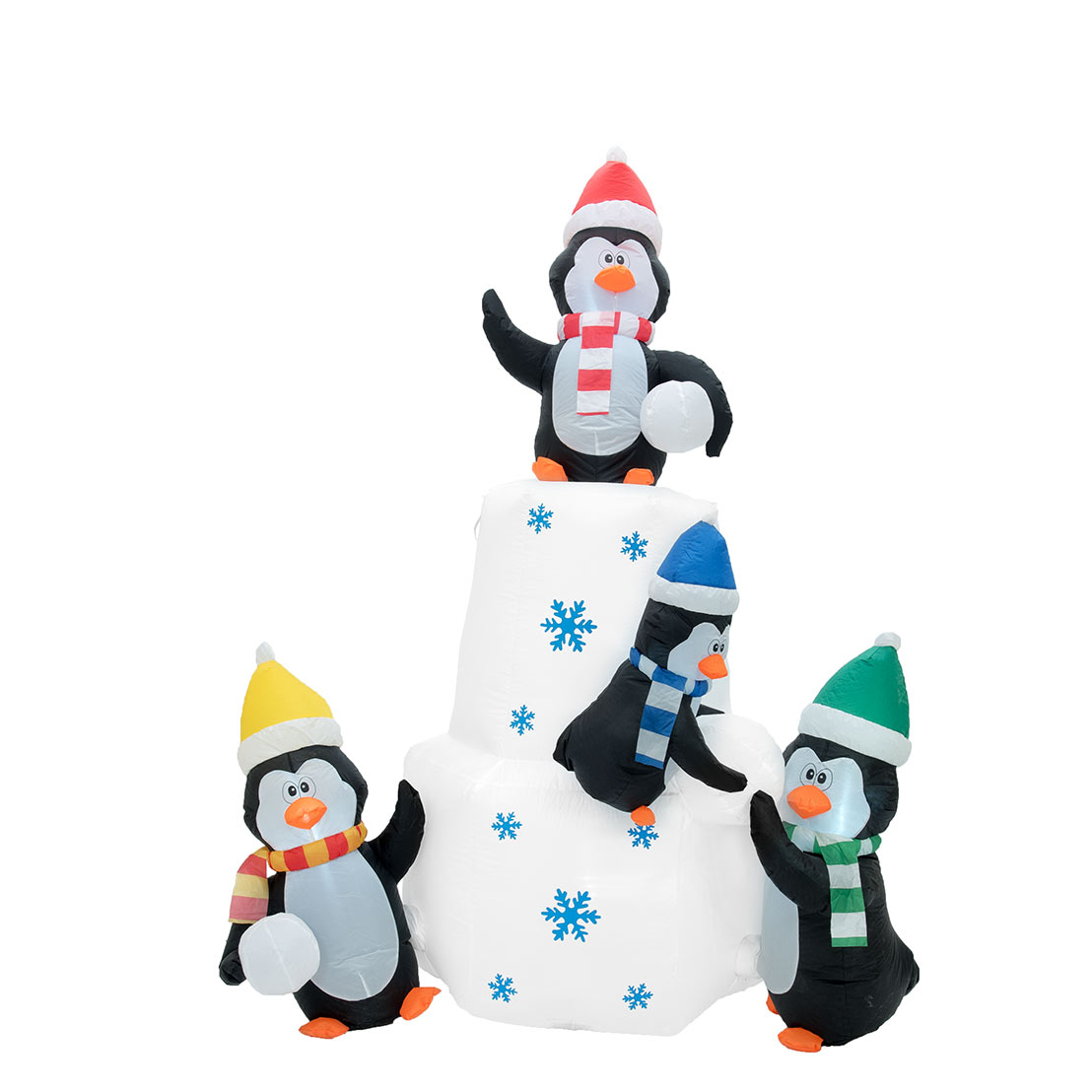 Weihnachtsdeko Pinguine aufblasbar