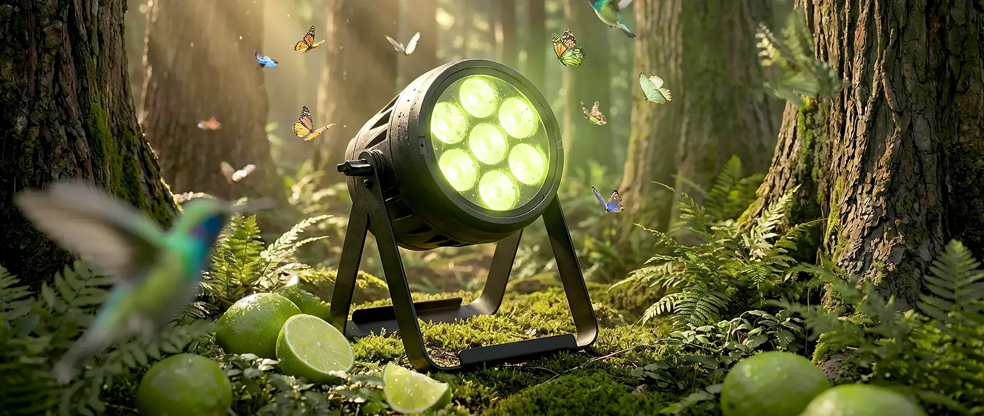 Spots mit RGBL Farbmischung dank LIME LED Titelbild