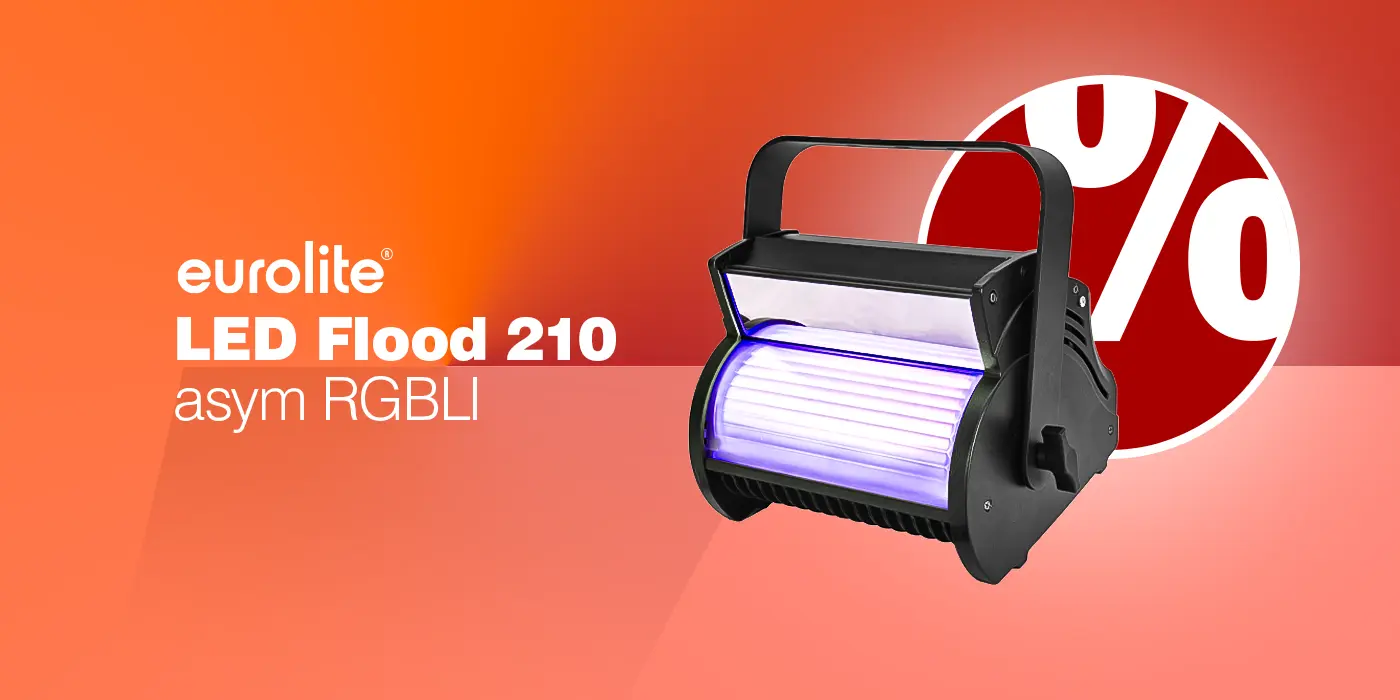 EUROLITE LED Flood 210 asym RGBLI