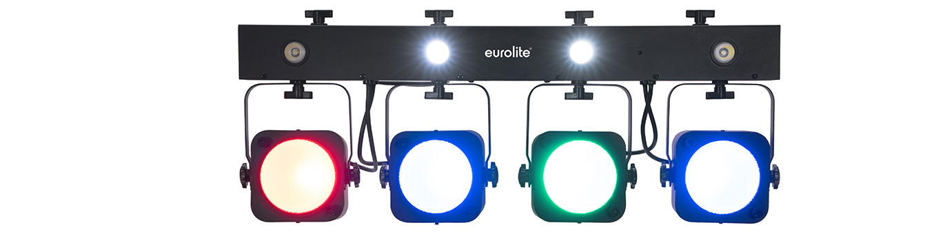 EUROLITE LED KLS-190 Kompakt-Lichtset Frontansicht