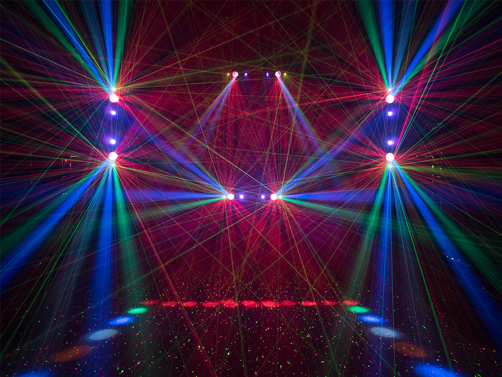 EUROLITE LED Multi FX Laser Bar Image d'effet 2