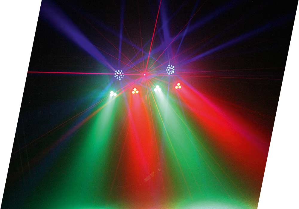 EUROLITE LED KLS Laser Bar Next FX-Lichtset Effektbild