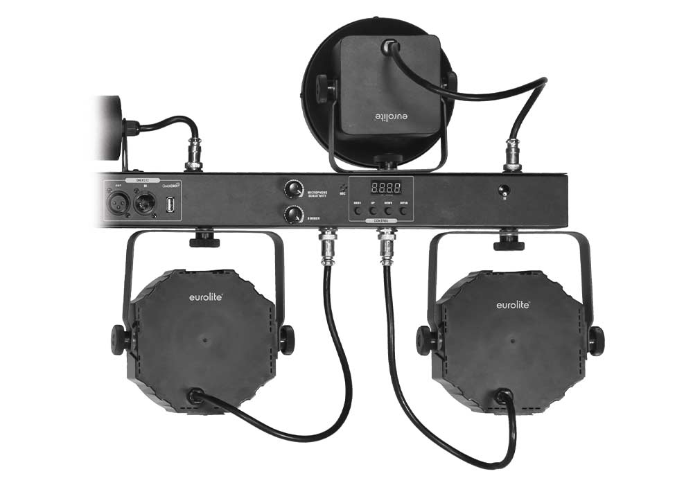 EUROLITE LED KLS Laser Bar Next FX Light Set control