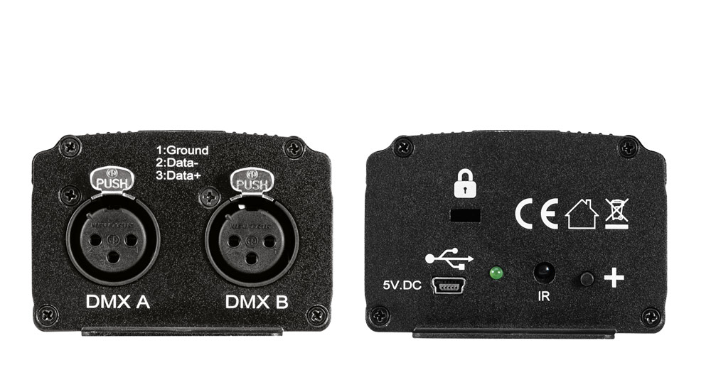 EUROLITE Pro Control DMX Software 1024 side-view