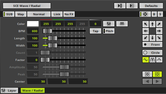 OMNITRONIC TRM-422 4-Kanal Rotary-Mixer Topview