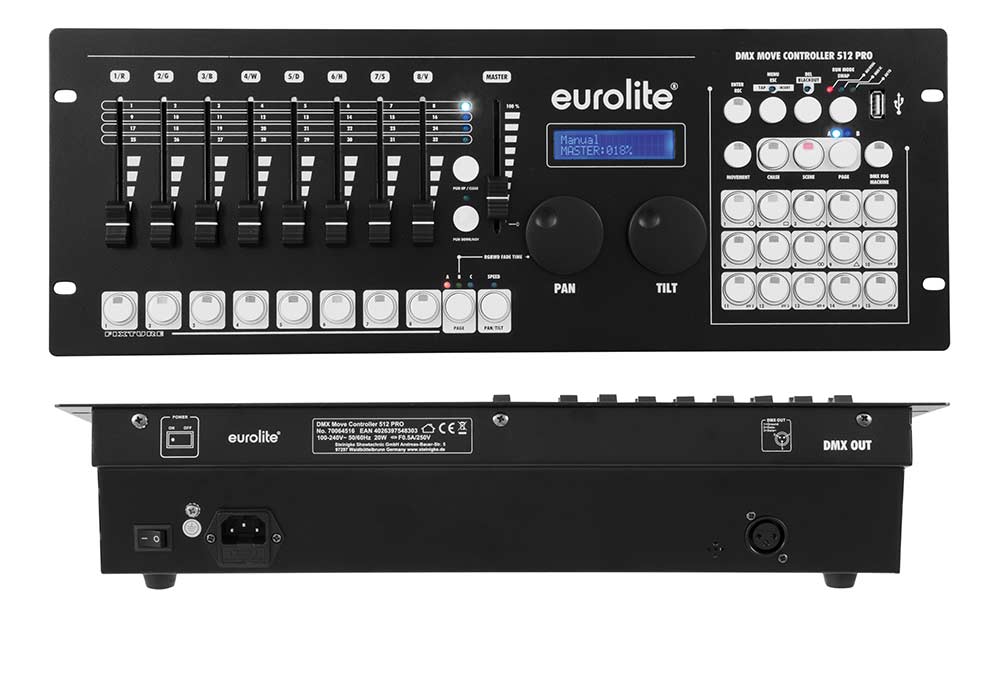 Kontroler ruchu EUROLITE DMX 512 PRO