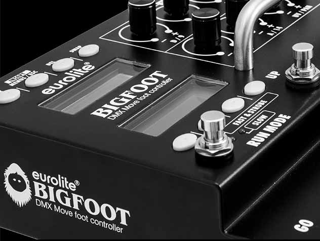 EUROLITE DMX Move Bigfoot close-up